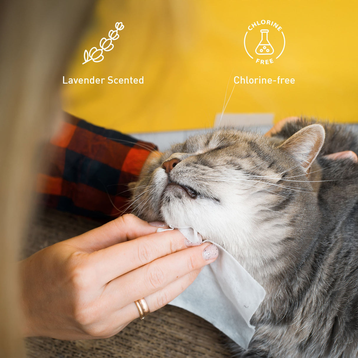 Pet Care Bundle: Furry Fresh Lavender Pet Wipes & Rechargeable Pet Hair Trimmer – Complete Grooming and Hygiene Kit for Dogs and Cats by Pursonic