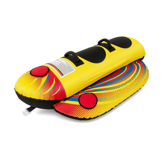 1 or 2 Person Inflatable Towable Tube Banana Boat for Boating