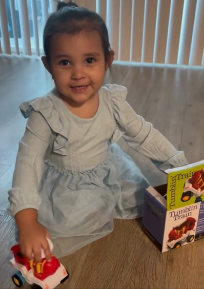 TUMBLIN' TRAIN Toddler Vehicle