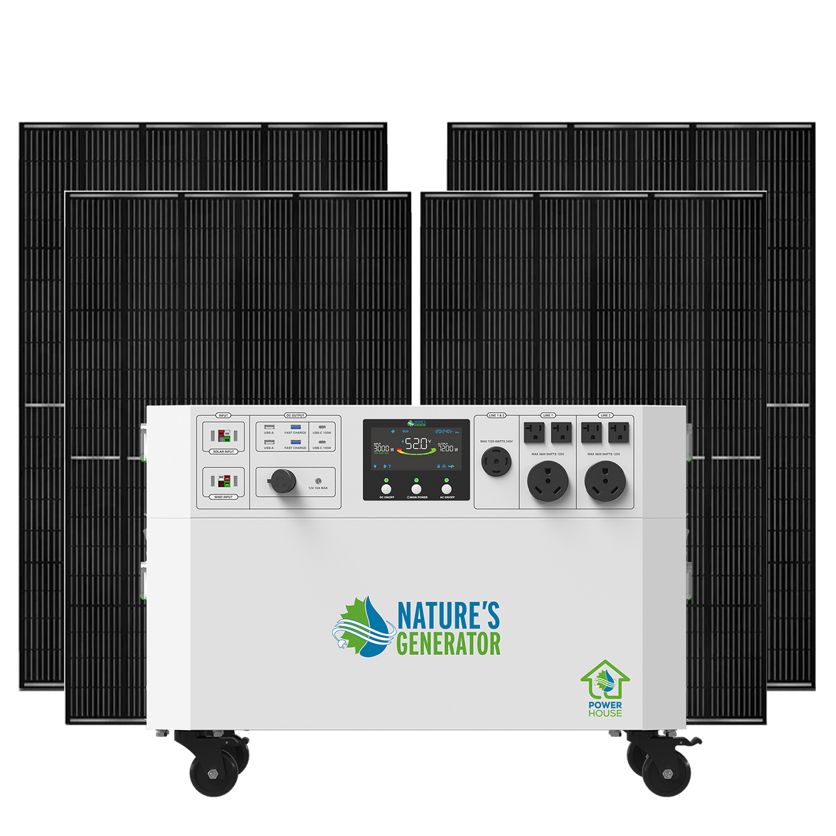 Powerhouse Gen 2 Whole Home Solar Generator