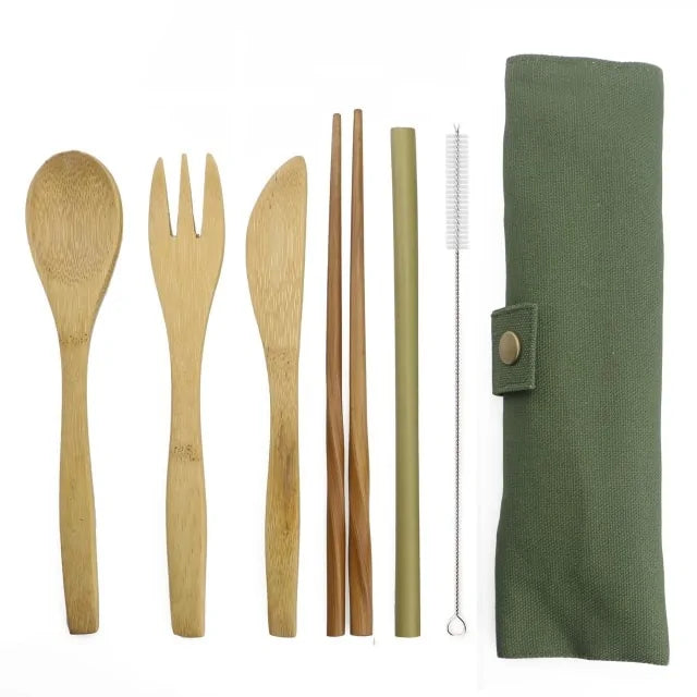 Luxury Wooden Cutlery Set