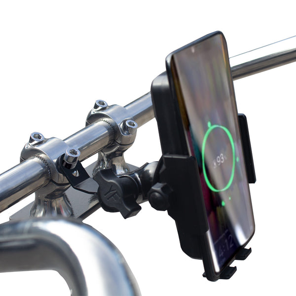 Mirror Mounting Bracket with 1" ball for Phone Mounts with Articulating Ball RidePower by GloDea