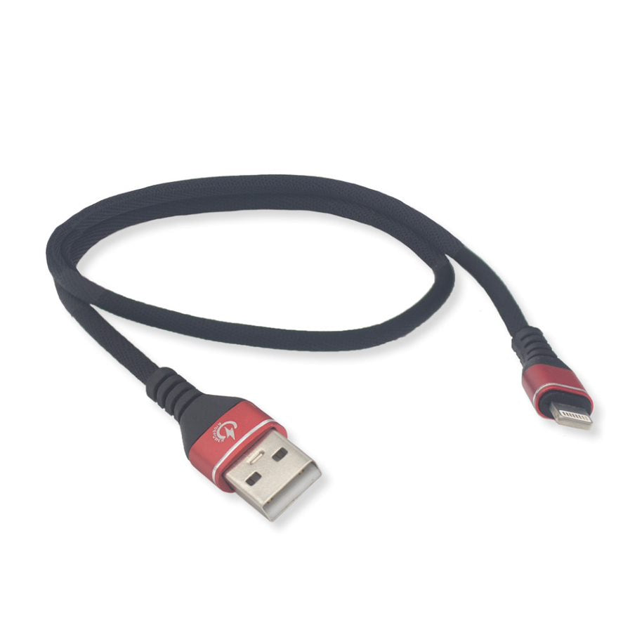 12" Fast Charging and Data Phone Cable Male USB to Male Lightning by GloDea