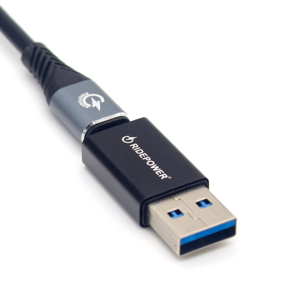 Male USB to Female USBC high performance phone cable and Port Adapter by GloDea