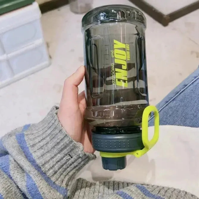 1 Liter Sport Bottle with Filter Big 800ml Drinking Bottle