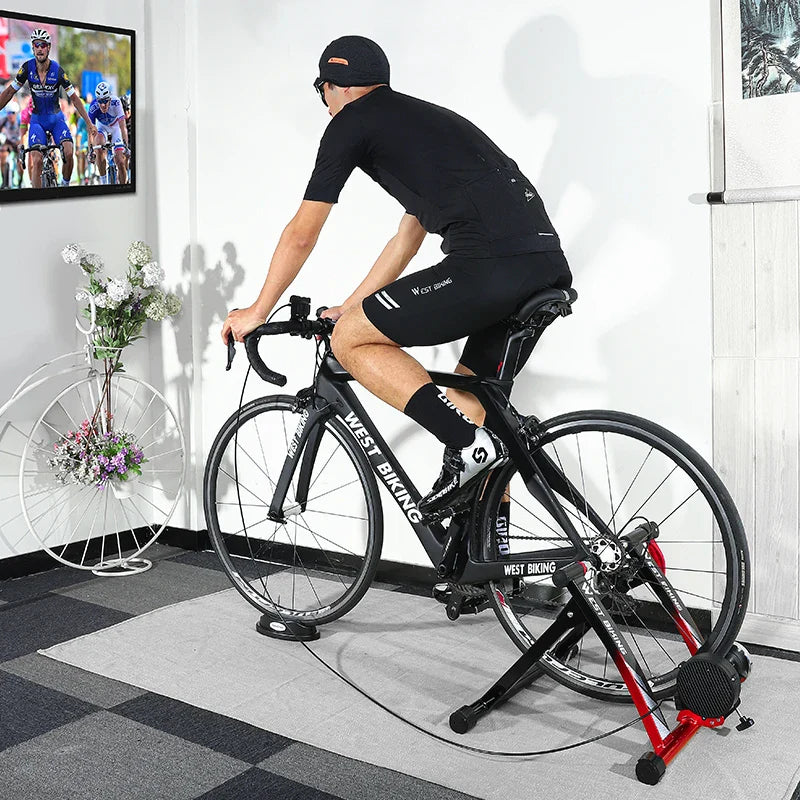 Level Up Your Indoor Cycling 6-Speed Magnetic Bike Trainer