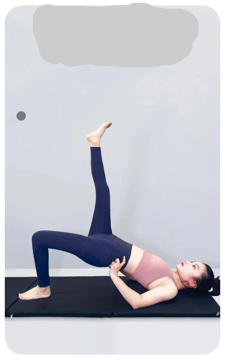 Portable Yoga and Gymnastics Mat with Extra Thickness
