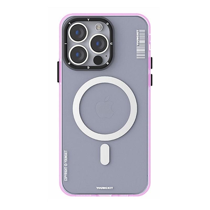 Cover Iphone 13 14 Pro Max Case Trend Magnetic Wireless Charging Cell Phone Iphone Anti-drop Case Smartphone Magnetic Case Designed For Iphone