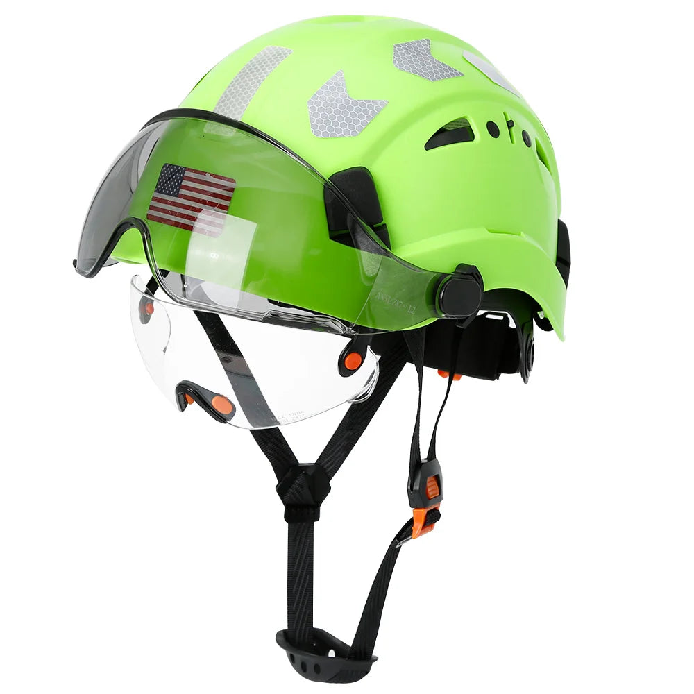 Enhanced Visibility: Reflective Safety Helmet