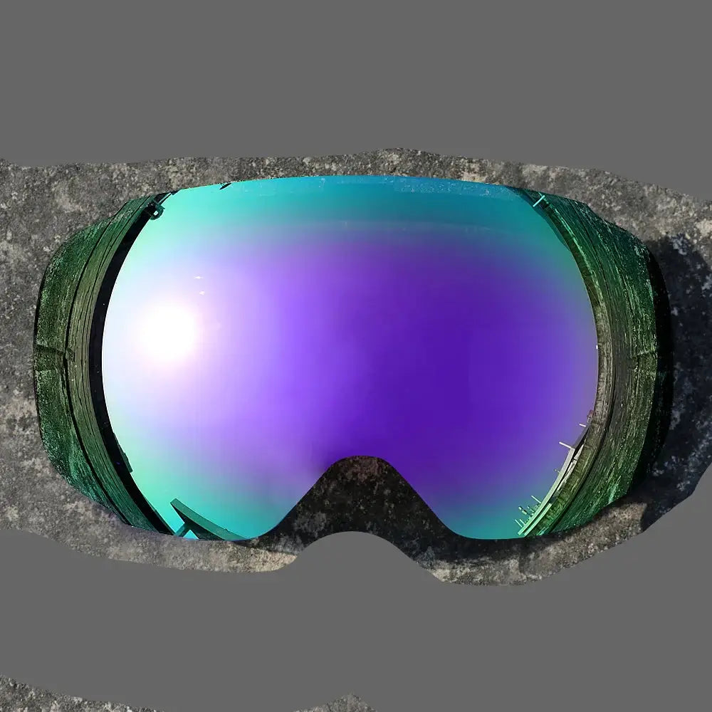 Clear Vision on the Slopes Double Layer Ski Goggles