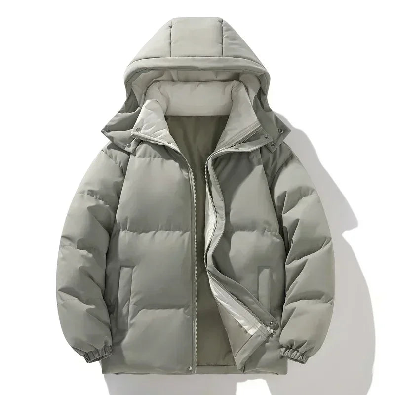 Versatile Winter Wear Detachable Hood Jacket