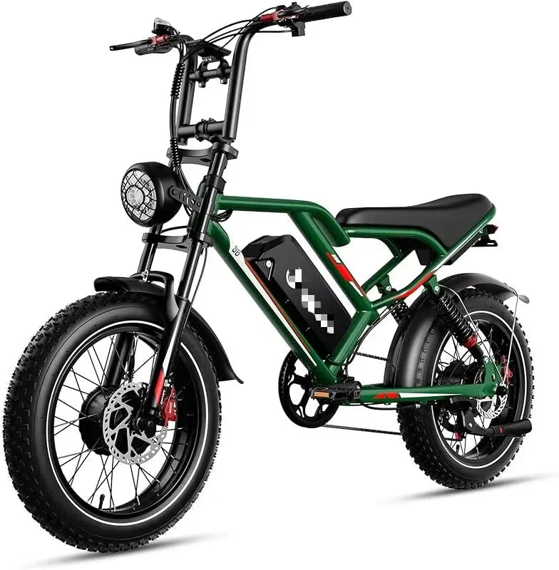 Off-Road Electric Bike 35MPH Top Speed 75+ Mile Range