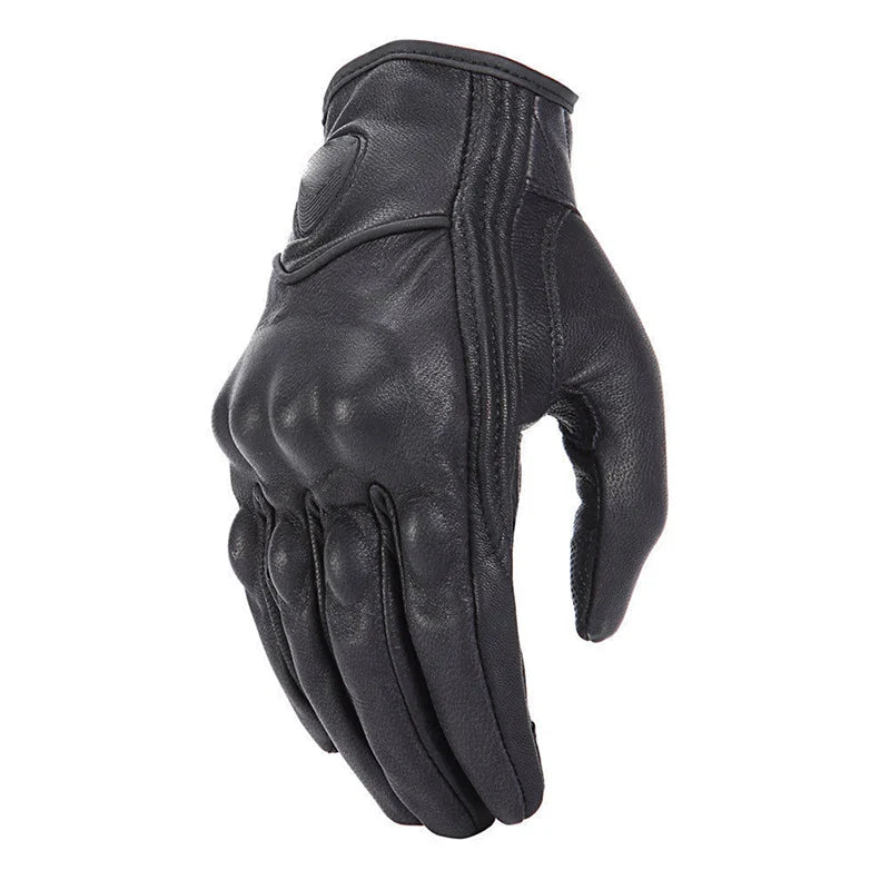 Retro Real Leather Gloves