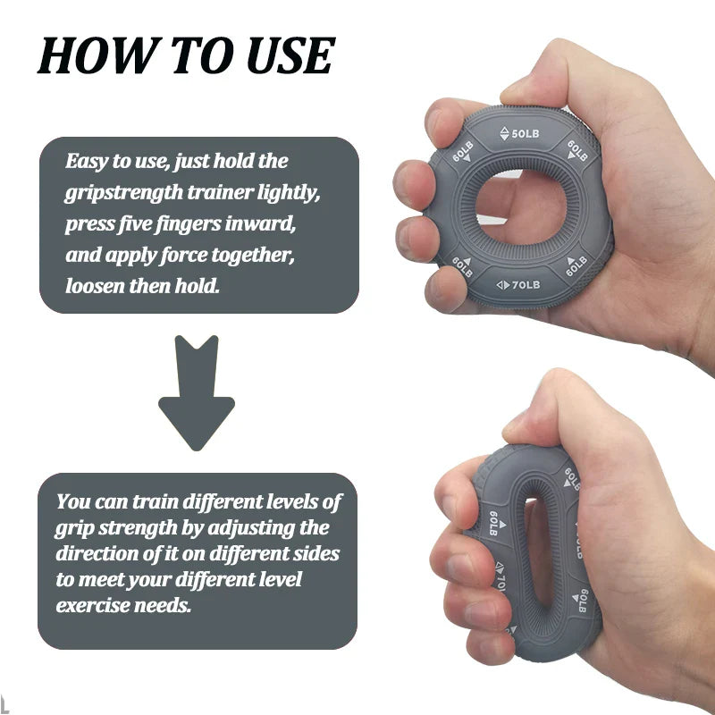 Portable Forearm & Finger Strength Trainer