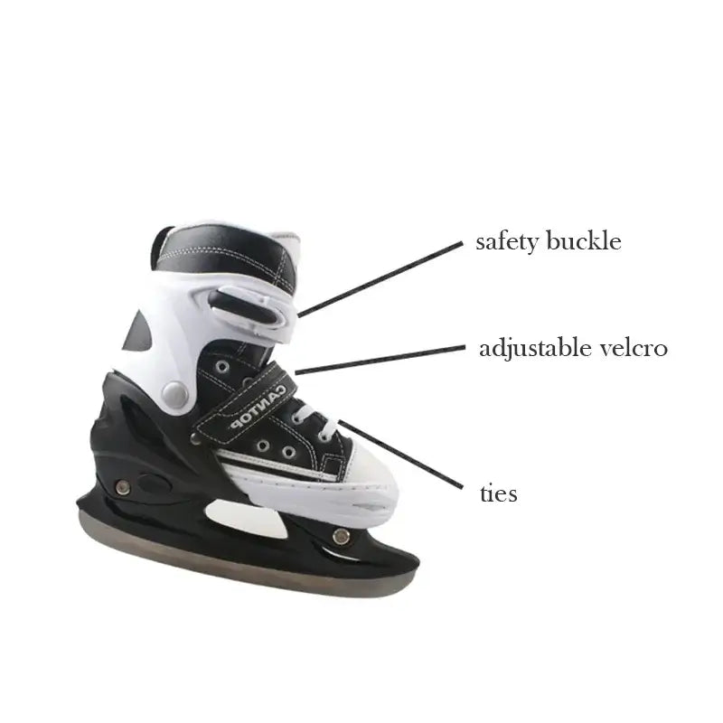 Stay Warm & Dry on the Ice Professional Winter Figure Skates