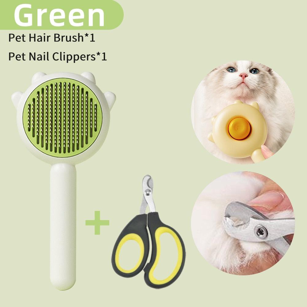 Cat Comb Massage Pet Magic Combs Hair Removal Cat and Dog Universal Needle Brush Pets Grooming Cleaning Remove Supply Care Set Pet Hair Cleaner Brush for Dogs Long or Short Hair Cats Pet Massage Brushes (Copy)