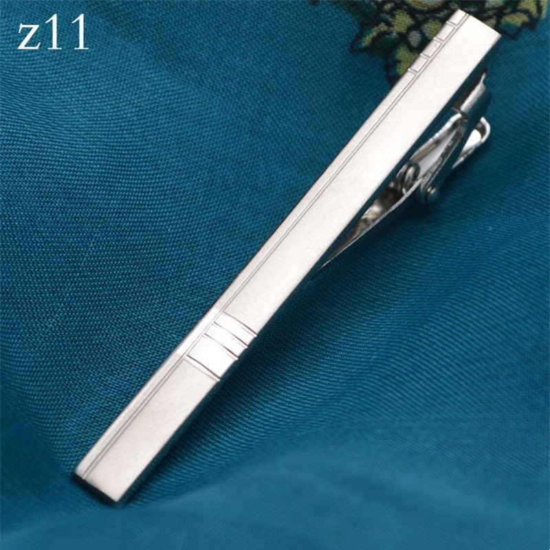 New Metal Silver Color Tie Clip For Men Wedding Necktie Tie Clasp Clip Tie Clips for Men Tie Bar Clip Regular Ties Necktie Wedding Business Tie Pin Clips Gentleman Ties Bar Elegant Men's Accessories