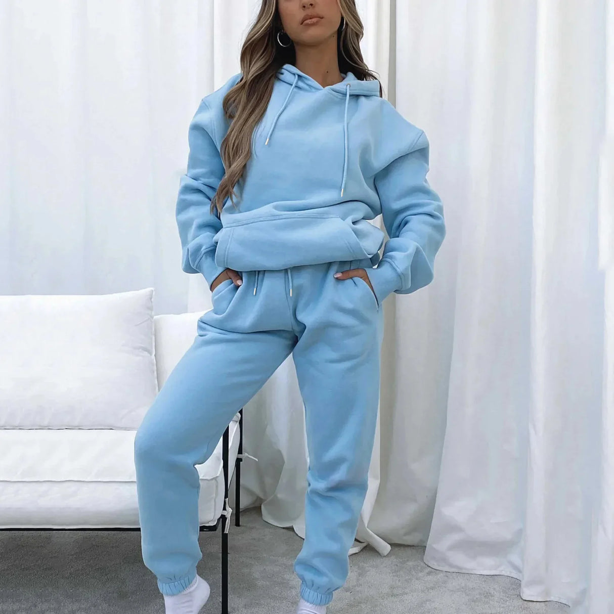 Cozy and Stylish 2 Piece Tracksuit Set