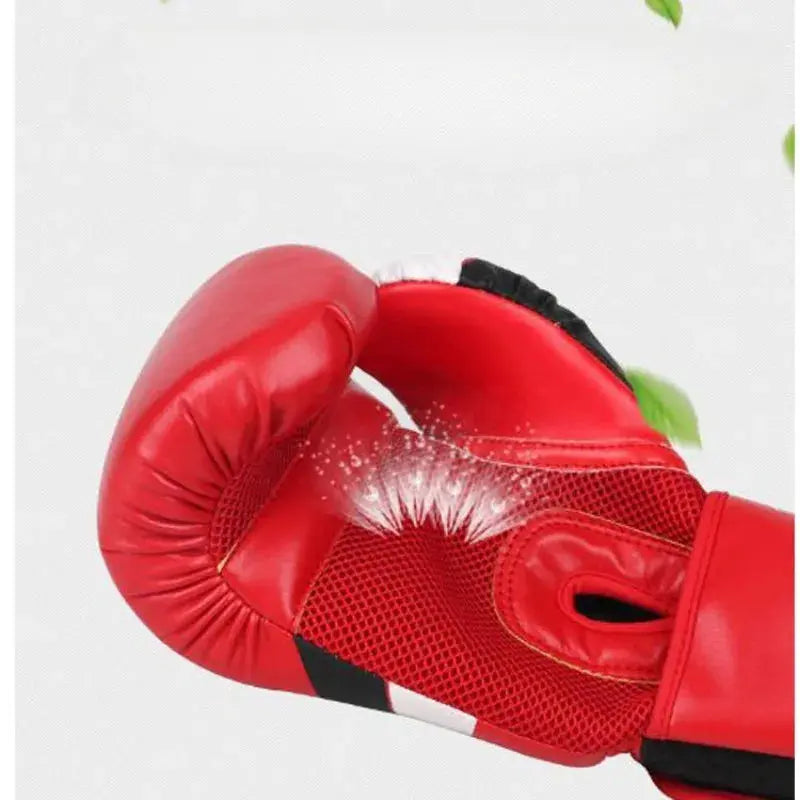 Professional Boxing Gloves PU Leathe MMA Kickboxing
