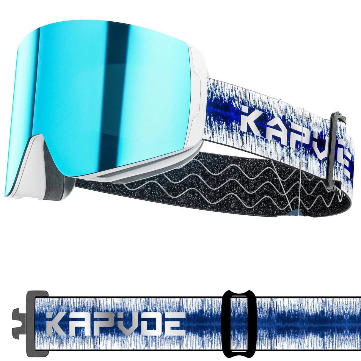 Ultimate Protection Magnetic Ski Goggles with OTG