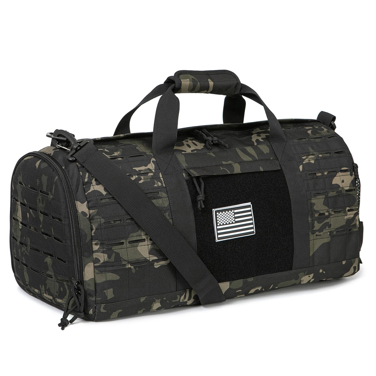Heavy-Duty Gym Bag with Multiple Compartments and Shoe Storage