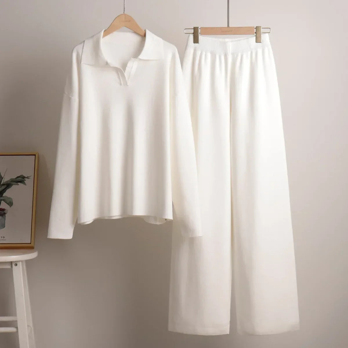 Warm and Chic Soft Knitted Outfit