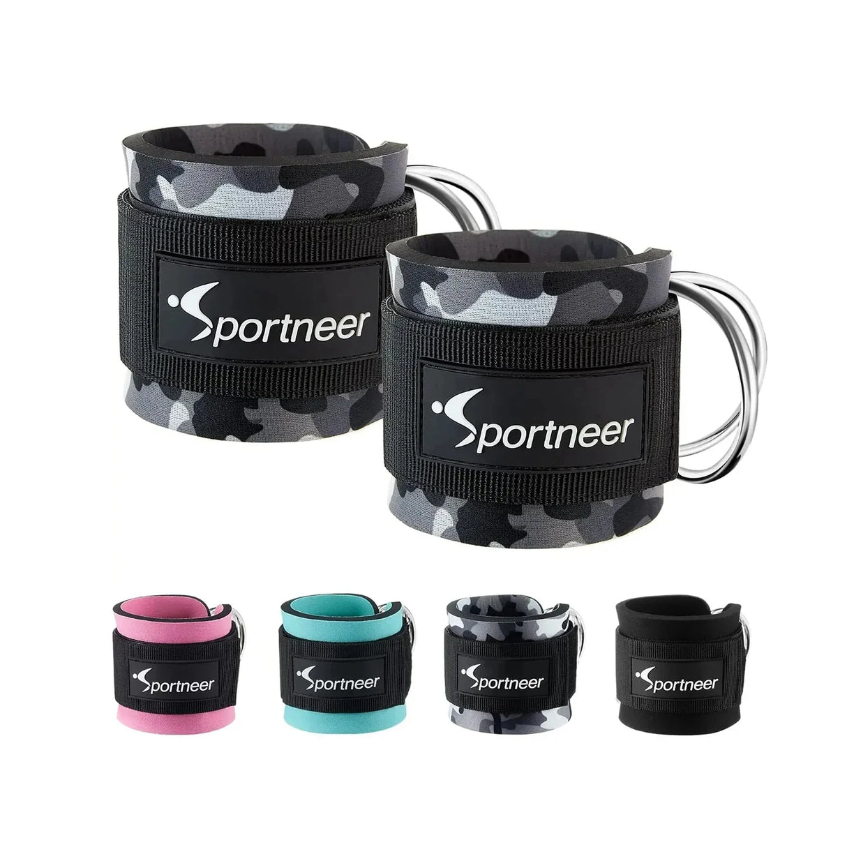 Adjustable Ankle Straps for Leg Glute & Core Workouts