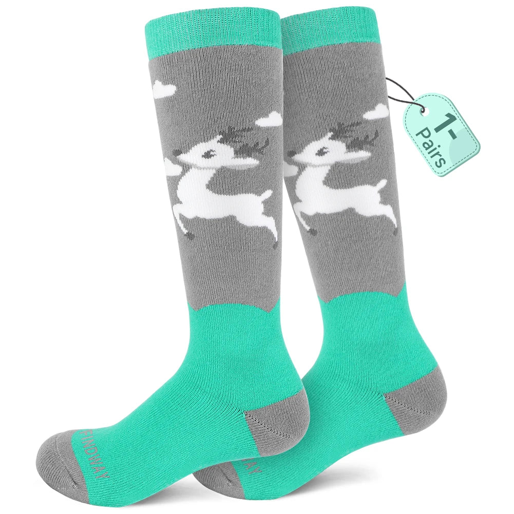 Findway Kids' Ski Socks