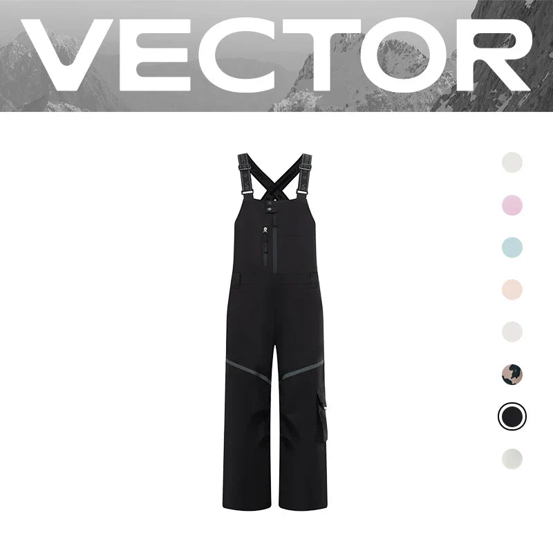 Ski Bib Overalls: Waterproof Snowboard Jumpsuit for Men & Women