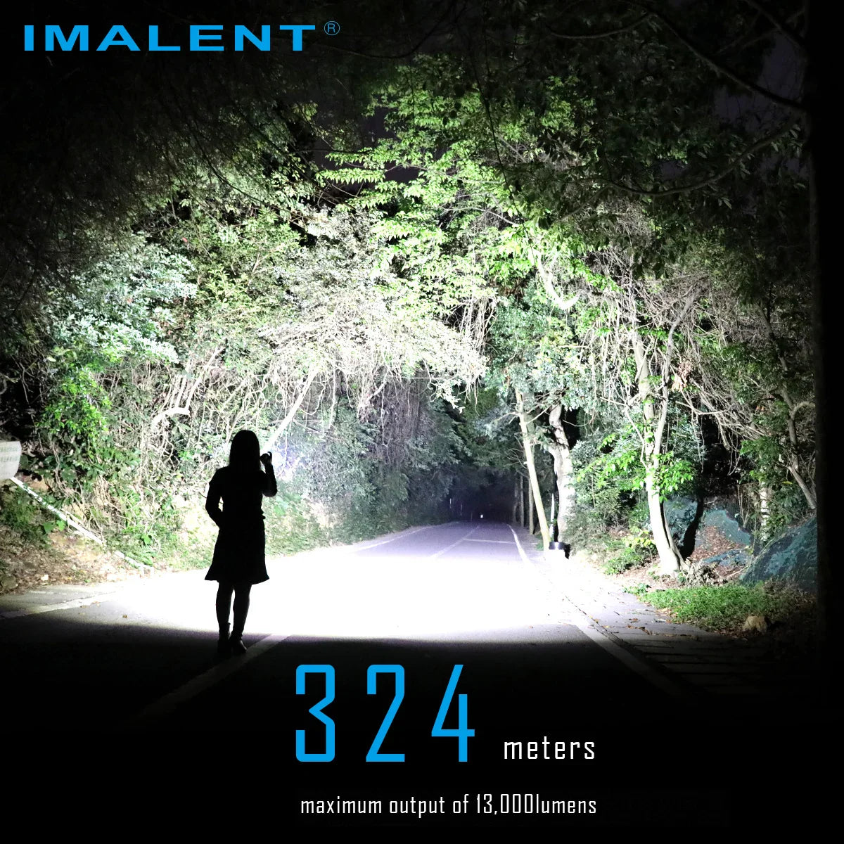 13000 Lumen Waterproof Camping Flashlight