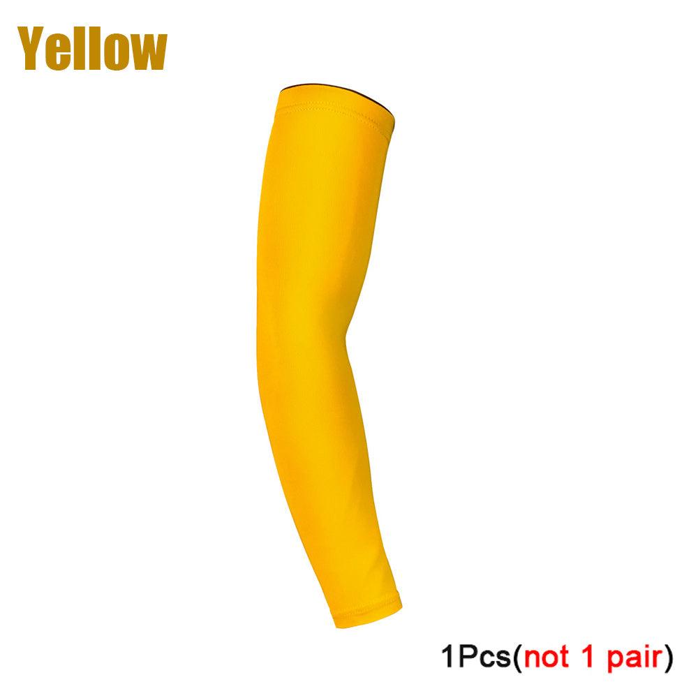 Cooling Arm Sleeves For Men Women Outdoor UV Protection Sports Sleeves For Basketball Football Volleyball Cycling UV Protection Cooling Arm Sleeves Sunblock Long Sun Sleeves Hands Arm Covers Long Sleeve For Outdoor Activity