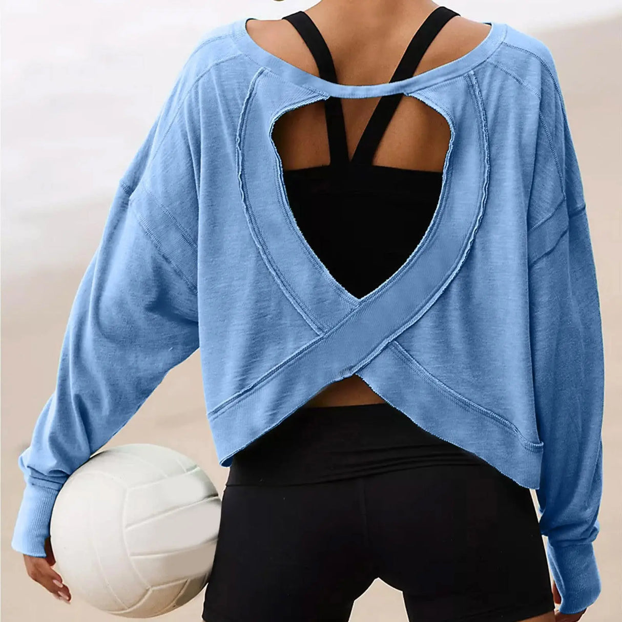 Women's Loose Long Sleeve T Shirt Casual Comfortable Blouse