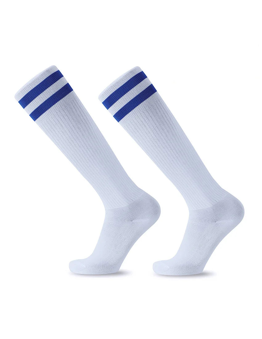Striped Kids' Football Socks