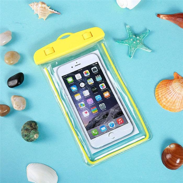Waterproof Phone Case Universal Mobile Cover case For iPhone 13 Pro Max Phone Bag Underwater Case Phone Plastic Waterproof Underwater Pouch for Mobile Phone Case & Strap