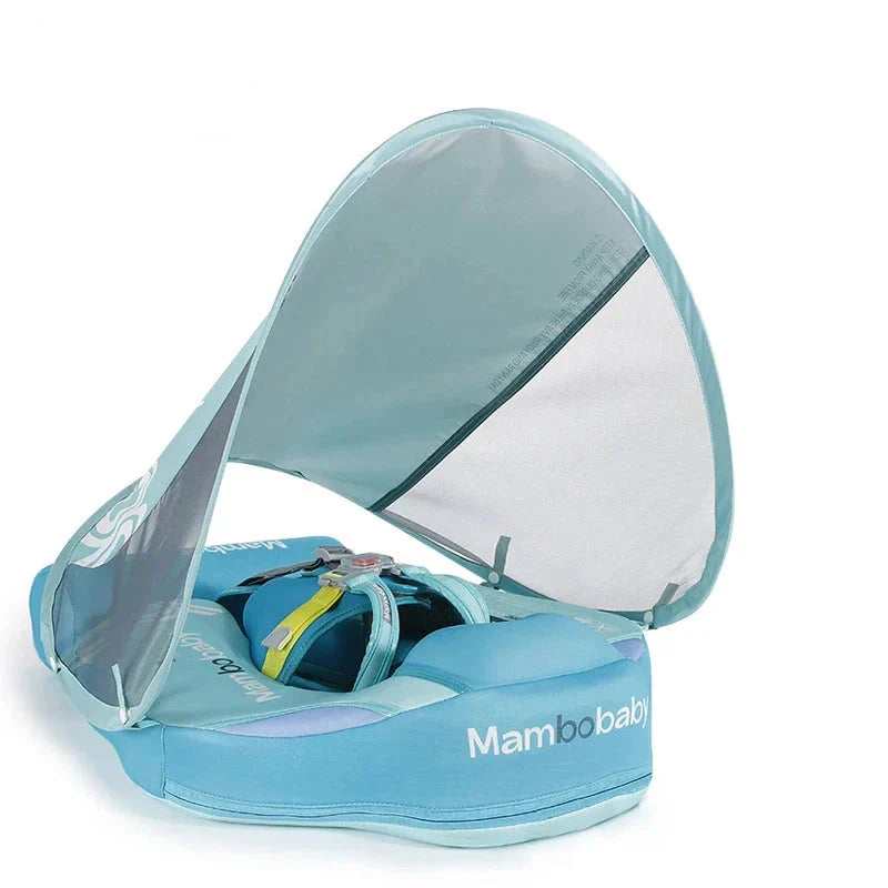Durable and Safe Non-Inflatable Leather Baby Float