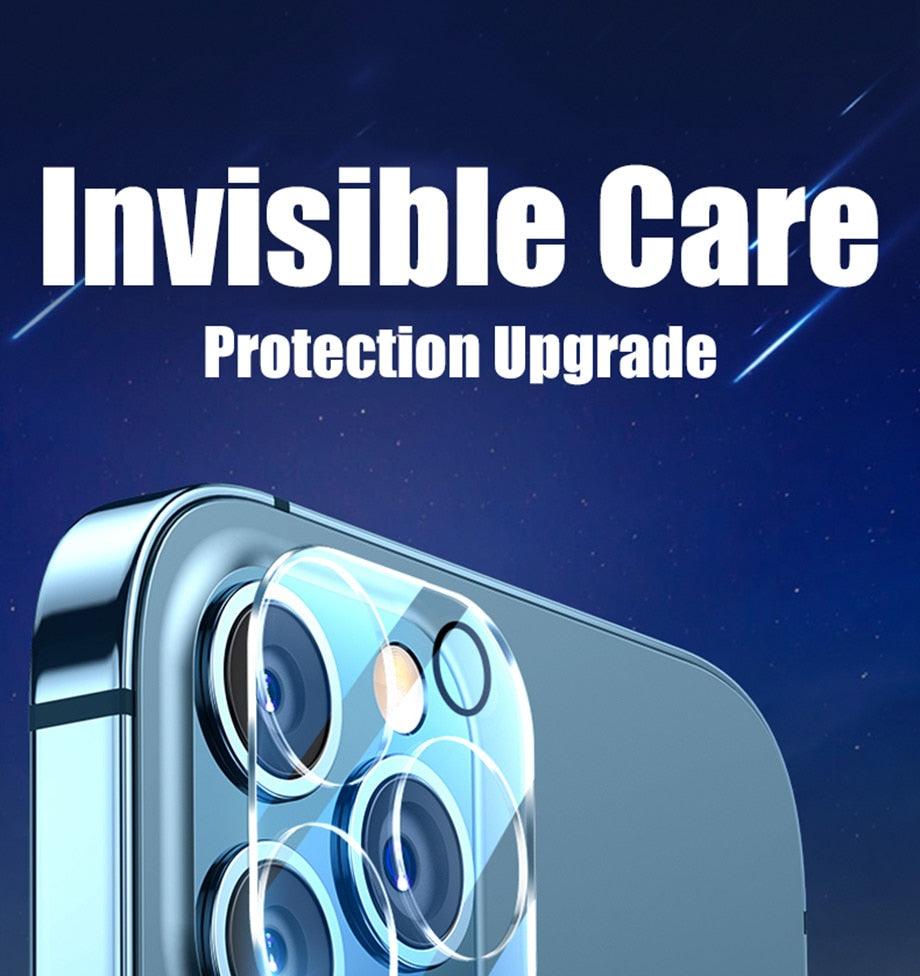 4Pcs Full Cover Protective Glass for Iphone 14 11 12 13 Pro XS Max Camera Protector for Iphone X 11pro Max 12 13 Mini Lens films Glass Camera Lens Protector For iPhone