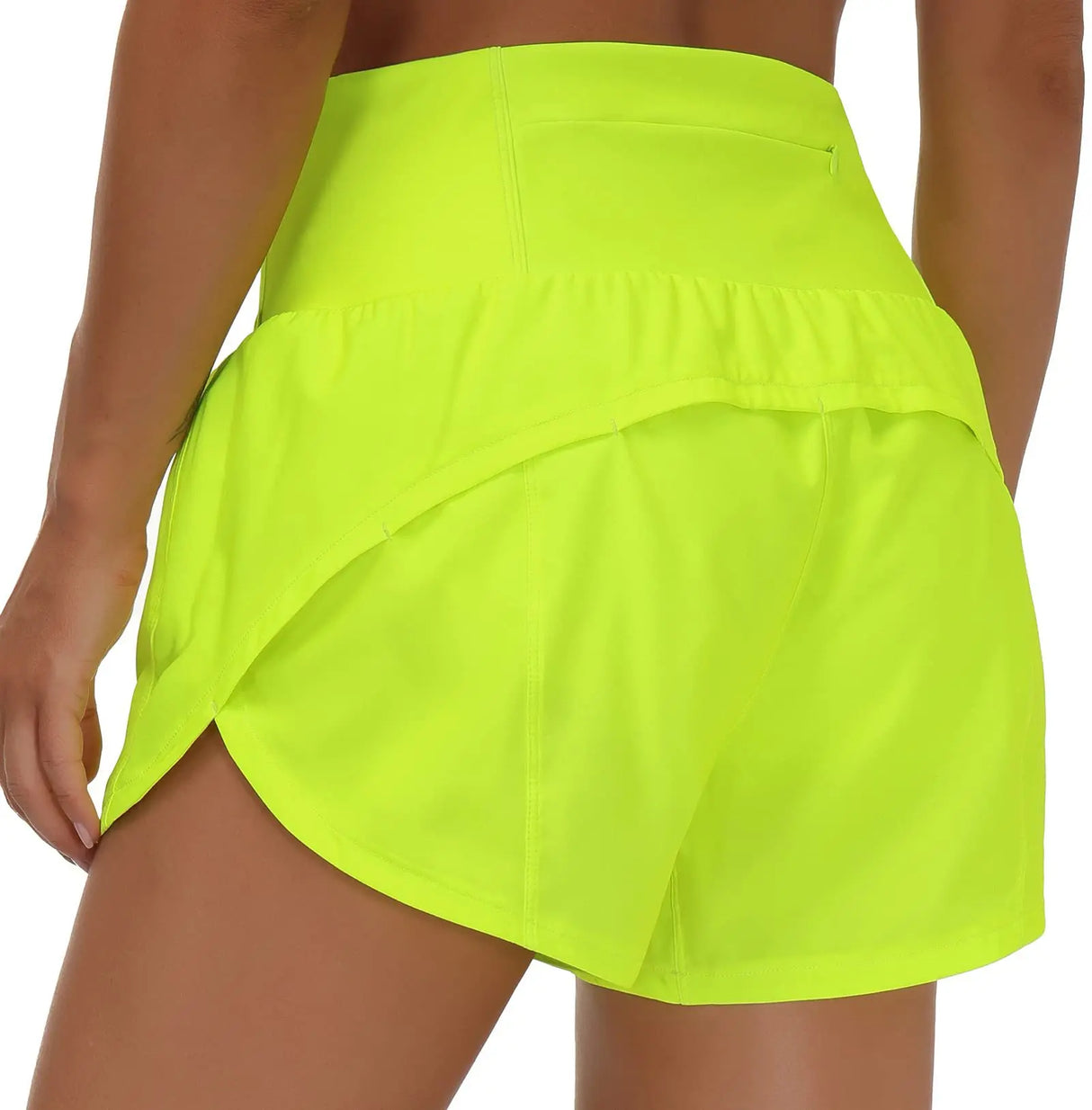 Stay Active in Style High Waisted Workout Shorts
