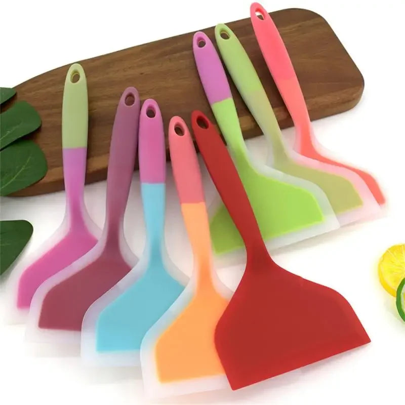 Silicone Spatula Non-stick Turner Omelet Pan Cooking Utensil