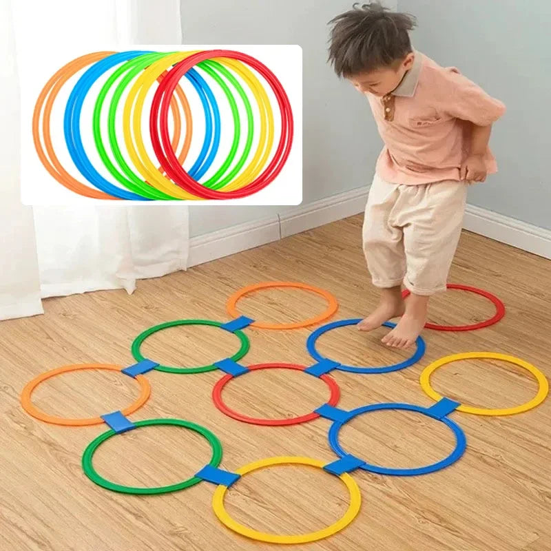 Active Playtime Lattice Jump Ring Set