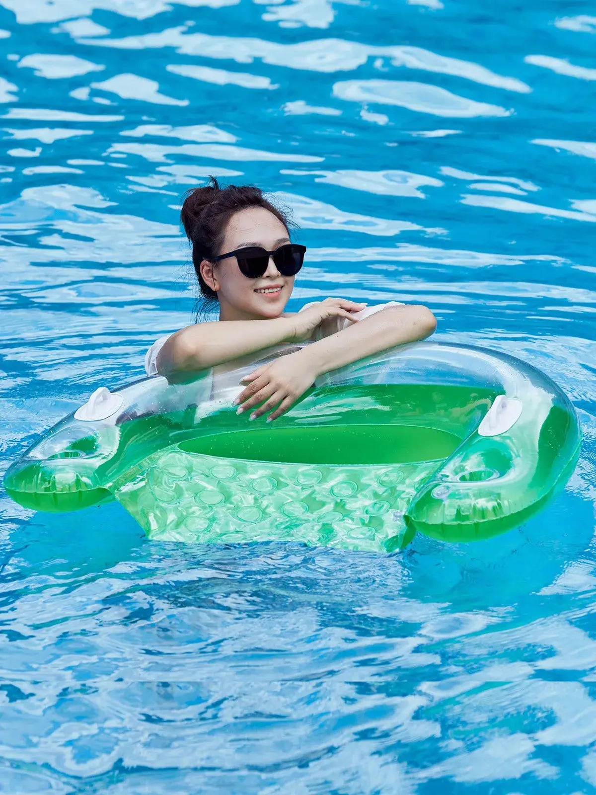 U-Shaped Pool Float Hammock Chair and Bed
