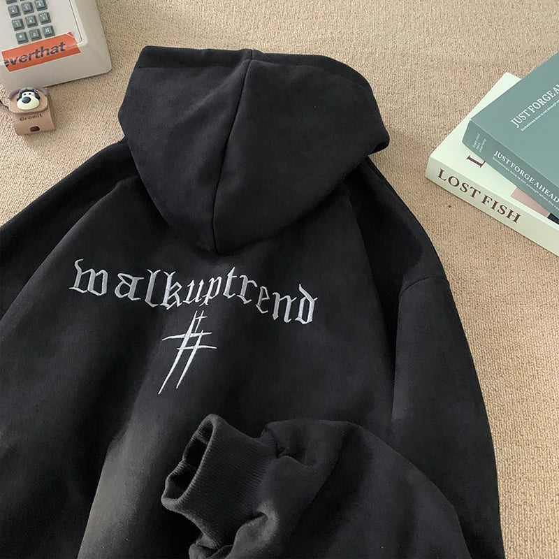 Luxurious Suede Hoodies Perfect for Fall and Winter