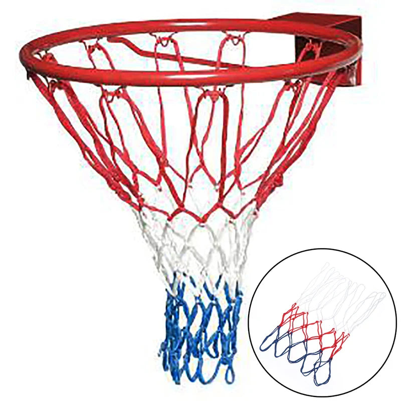 Durable Nylon Basketball Net 3 Color Universal Replacement