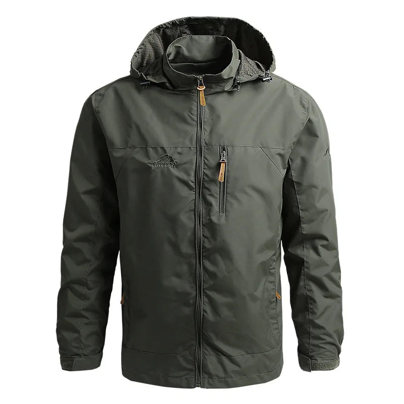 Versatile Outdoor Jacket Military Style Windbreaker