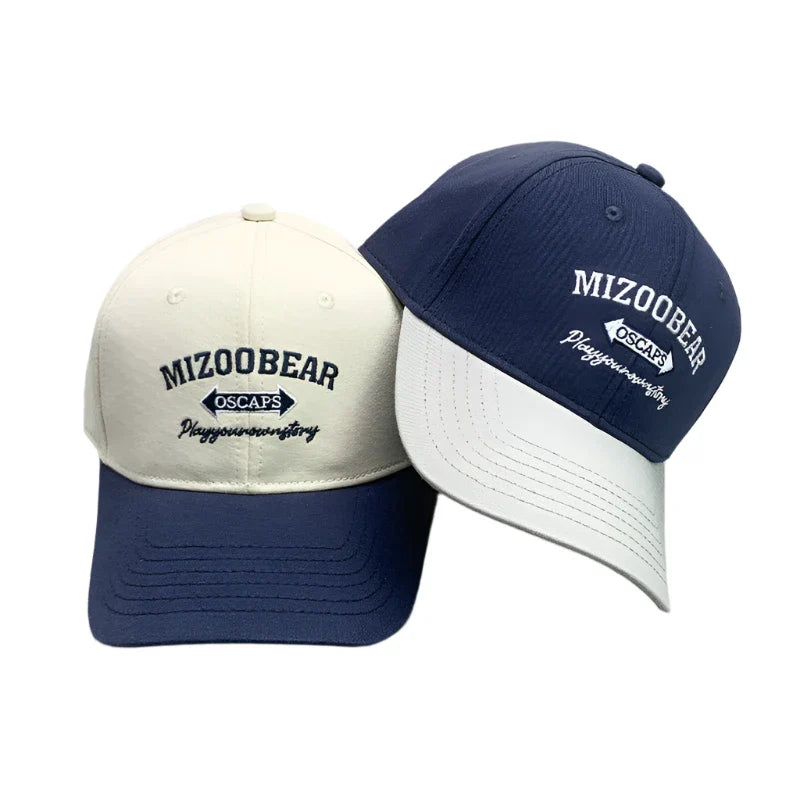Embroidered Letter Baseball Caps