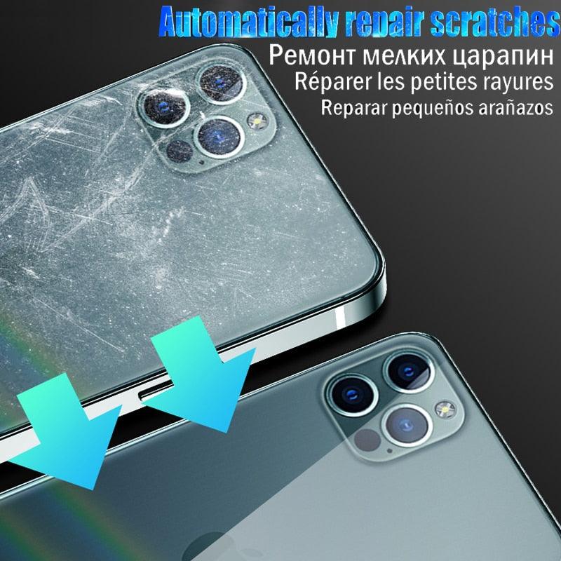 Full Cover Film For iPhone 13 12 11 14 Pro MAX Mini Screen Protector XS Max XR X 7 8 6S Plus SE 2020 Phone Accessories Screen Protector Ultra Strengthened Tempered Glass