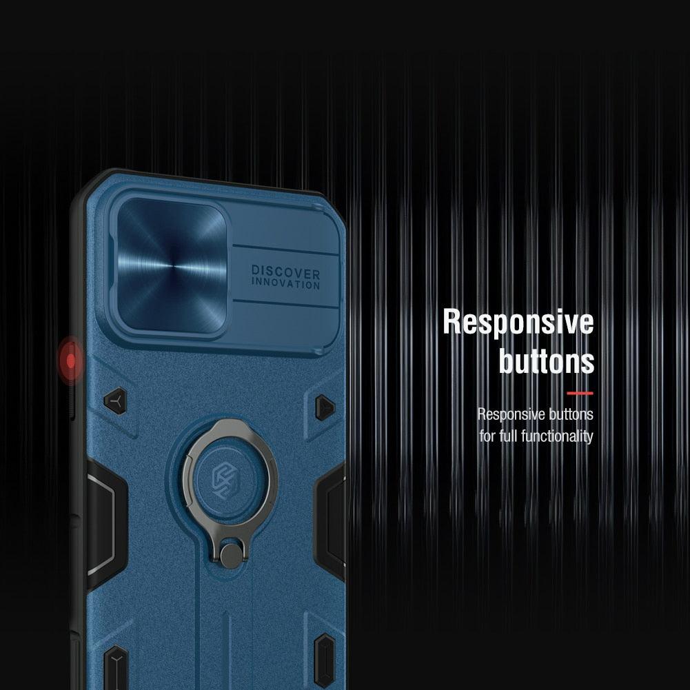 Classic Black Camera Cover Protection For Your iPhone Privacy iPhone 12 11 Pro Max Armor Lens Cover Slide Camera Case for iPhone 11 Pro Max 12 Mini Comfortable Soft Grip Simple Sliding Camera Cover Case