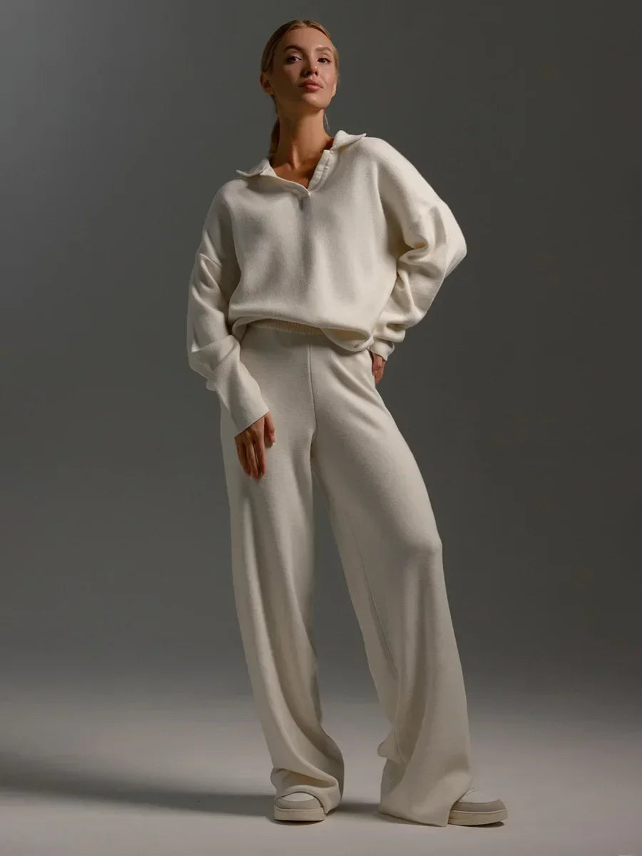 Warm and Chic Soft Knitted Outfit