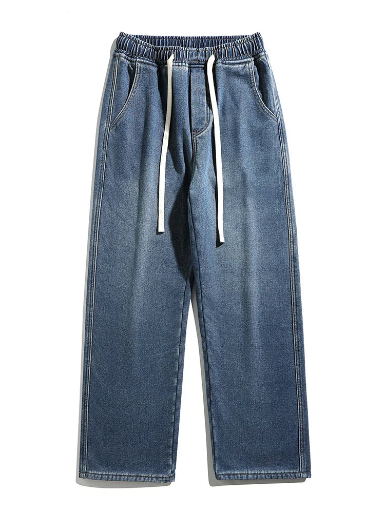 Cozy and Cool Fleece Lined Denim Pants