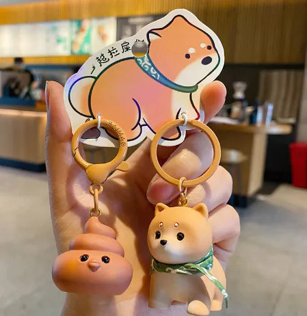 Couple A Pair Of Buckles Creative Keychain