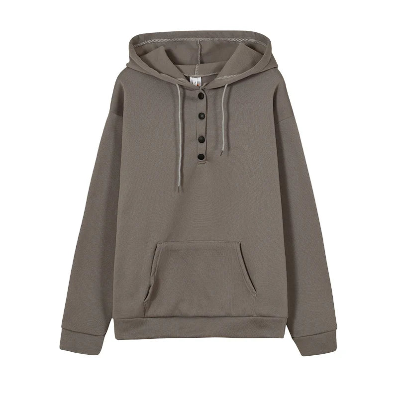 Cozy and Casual Women's Hooded Sweatshirt